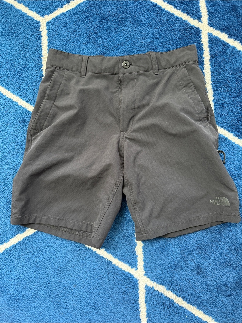 The North Face Men's Charcoal Gray Hybrid Hiking Shorts